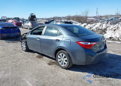 2014 Toyota Corolla Le из США, поврежденный, VIN 2T1BURHE0EC145828